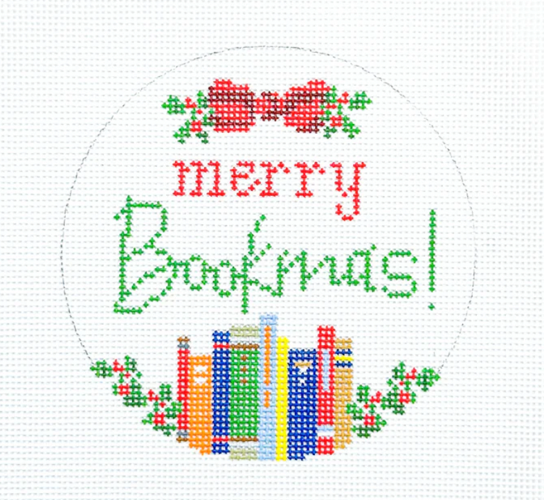 Merry Bookmas Ornament