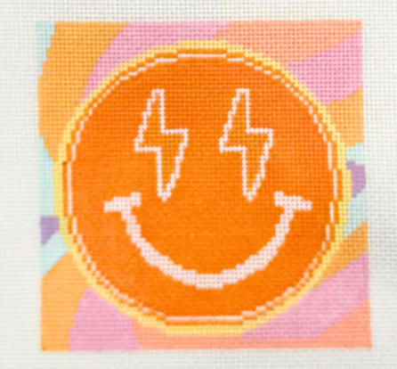 Neon Smiley Face