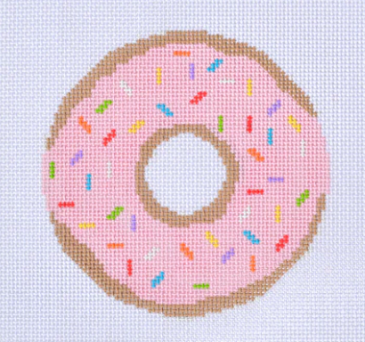 Pink Sprinkles Donut