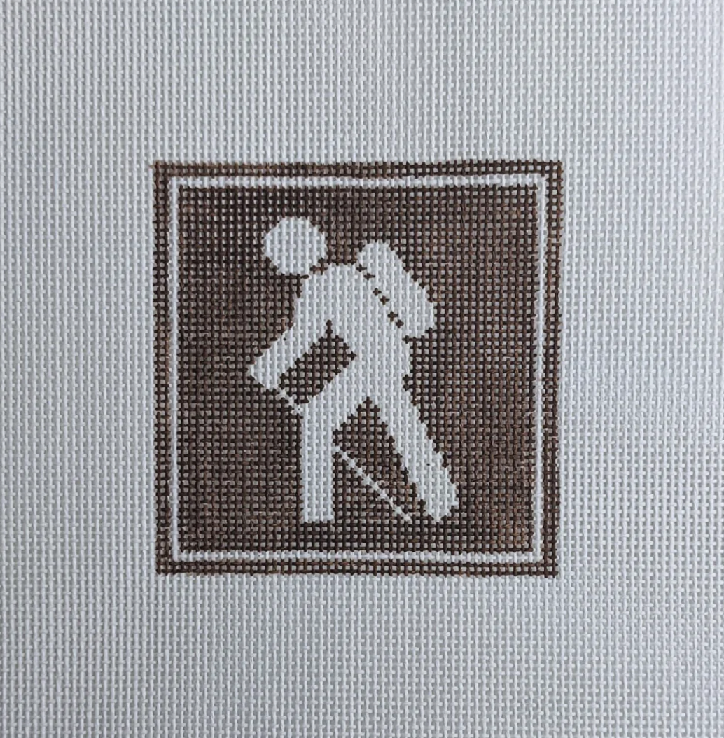 Hiker Sign Coaster