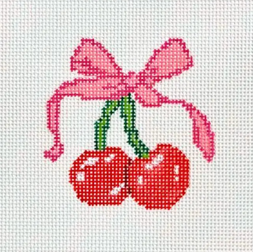 Cherries With Bow