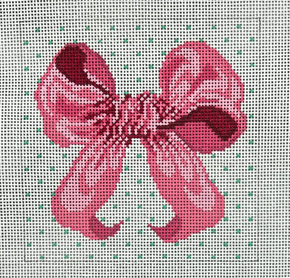 The Collection Pink Bow Small Square