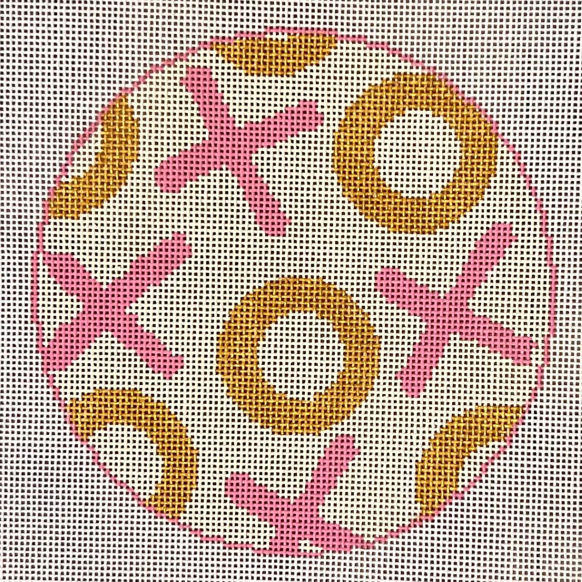 XOXO Ornament Round